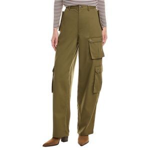 Frame Denim Womens  The General Cargo Pant, Green